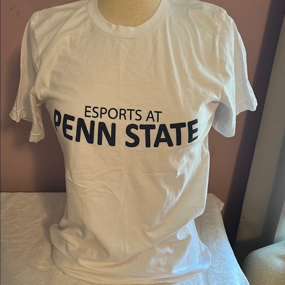 Penn State Esports White Short Sleeve Tee